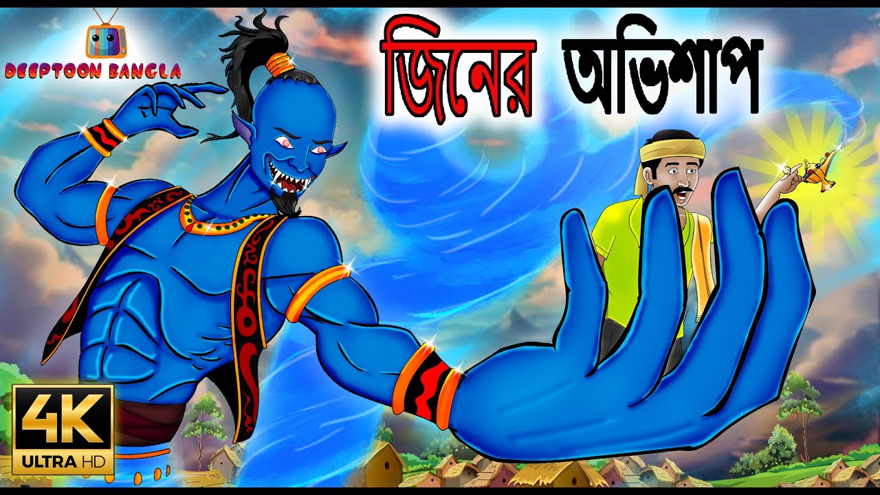জিনের অভিশাপ | Jeen Ka Abhishaap | Bangla Natok | Golpo Cartoon |  Bangla Cartoon | Bhutera galpa