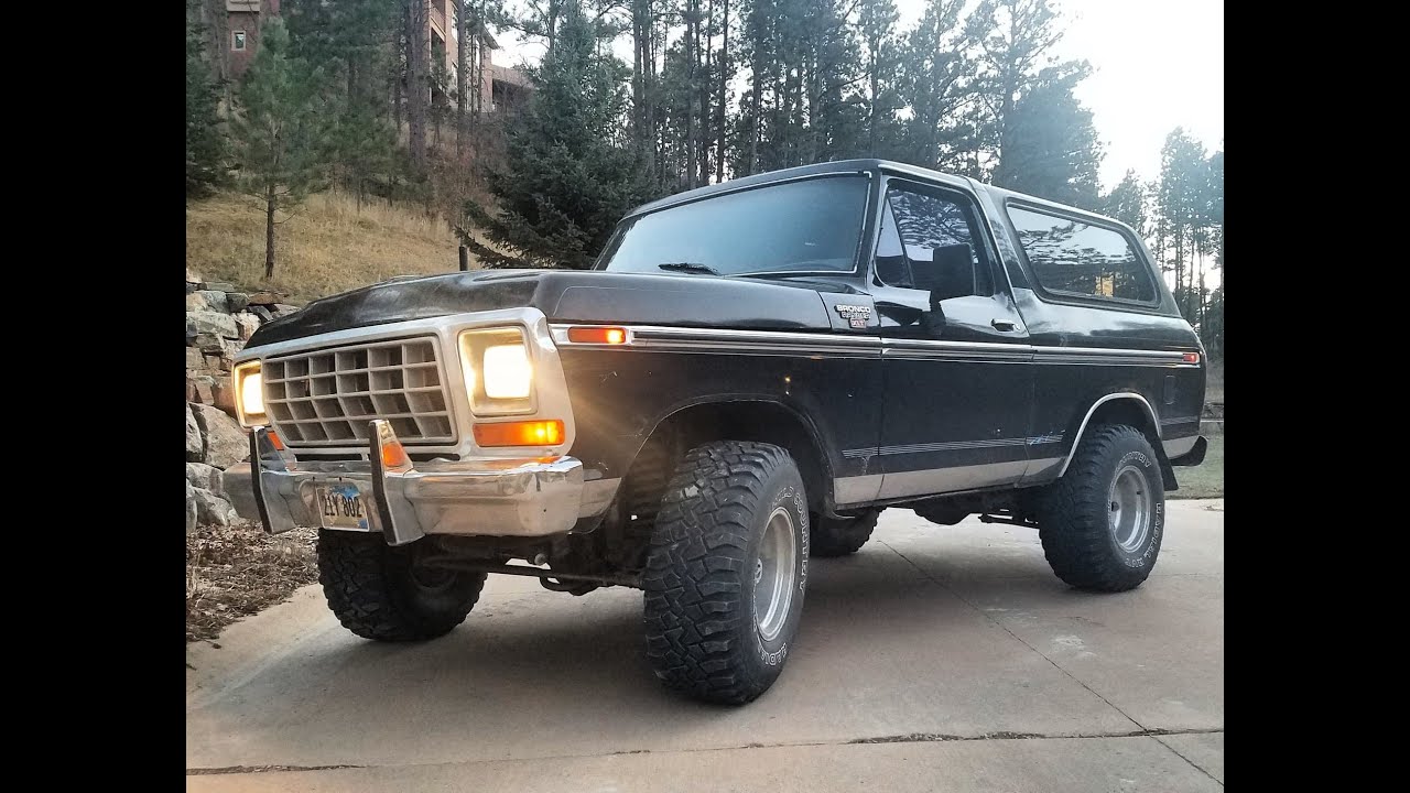 80's themed 79 BRONCO walkaround