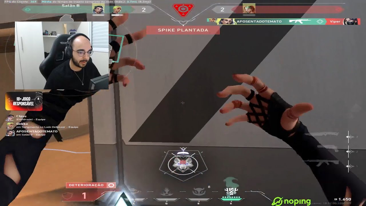 BIND! SEN SACY FADE VALORANT RANKED GAMEPLAY [ FULL MATCH VOD ]