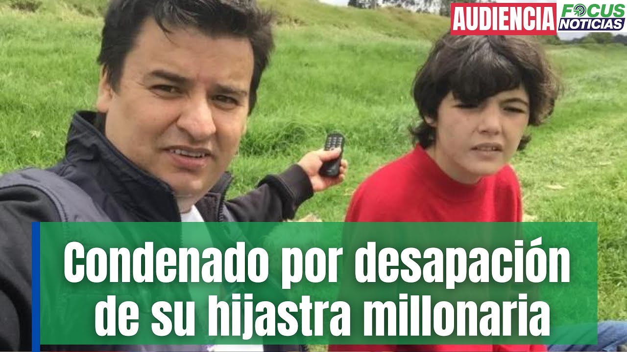 Audiencia. Camilo Pinzón por desaparición de su hijastra millonaria nieta de exrector  de la U. A…