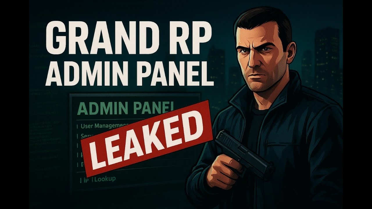 Grand Rp Admin Panel Leaked By Kazi