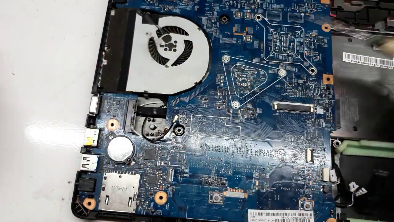 Cara membersihkan kipas processor laptop Acer E1 470 /E1 410