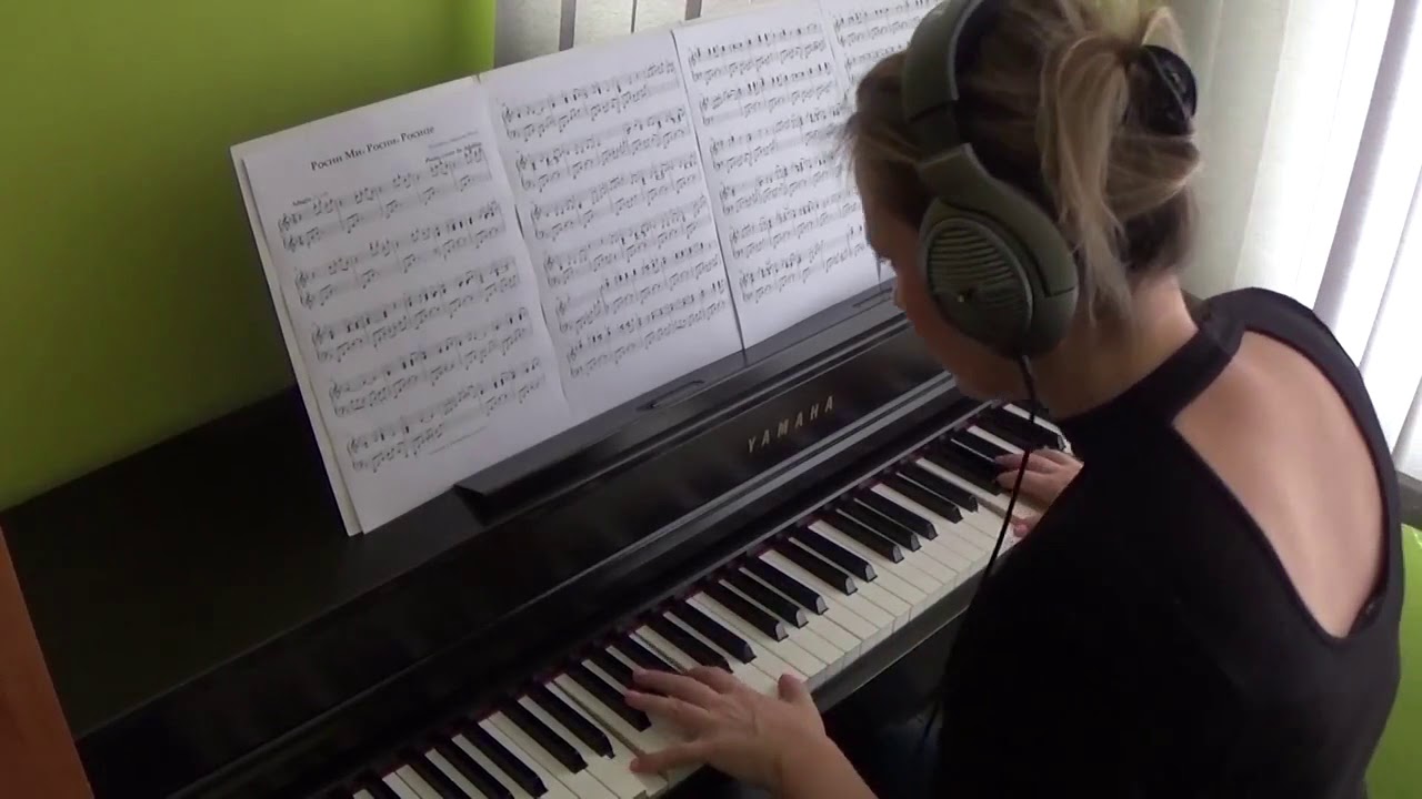 Росни ми, Росни, Росице - Bulgarian Folk Song - piano cover