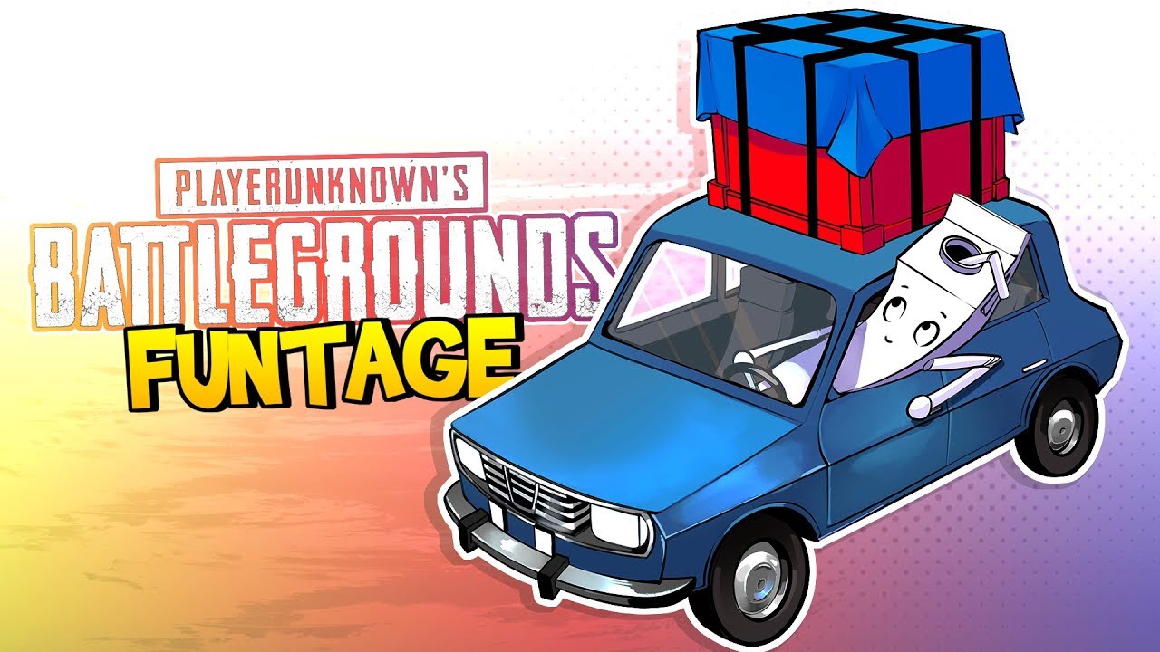 PUBG FUNTAGE! - Airdrop Crate BANDIT & More!