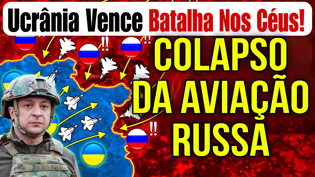 Russos perdem aviões de combate na batalha por Sumy.