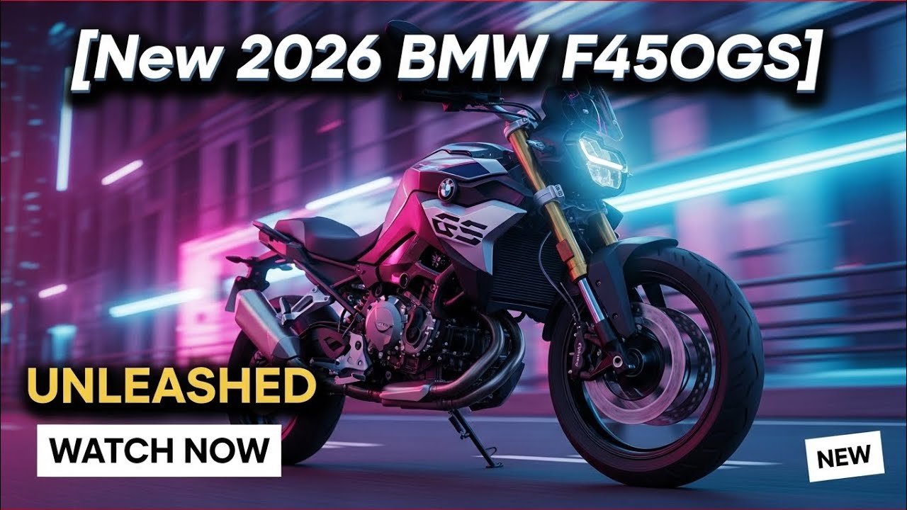 New 2026 BMW F450GS – The Ultimate Lightweight Adventure Bike | Full Review & Specs