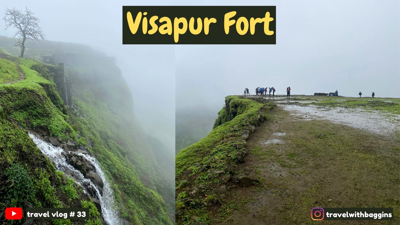 Visapur Fort Trek in Monsoon |किल्ला विसापुर | Best Monsoon trek near Mumbai Pune| Lohagad Lonavala