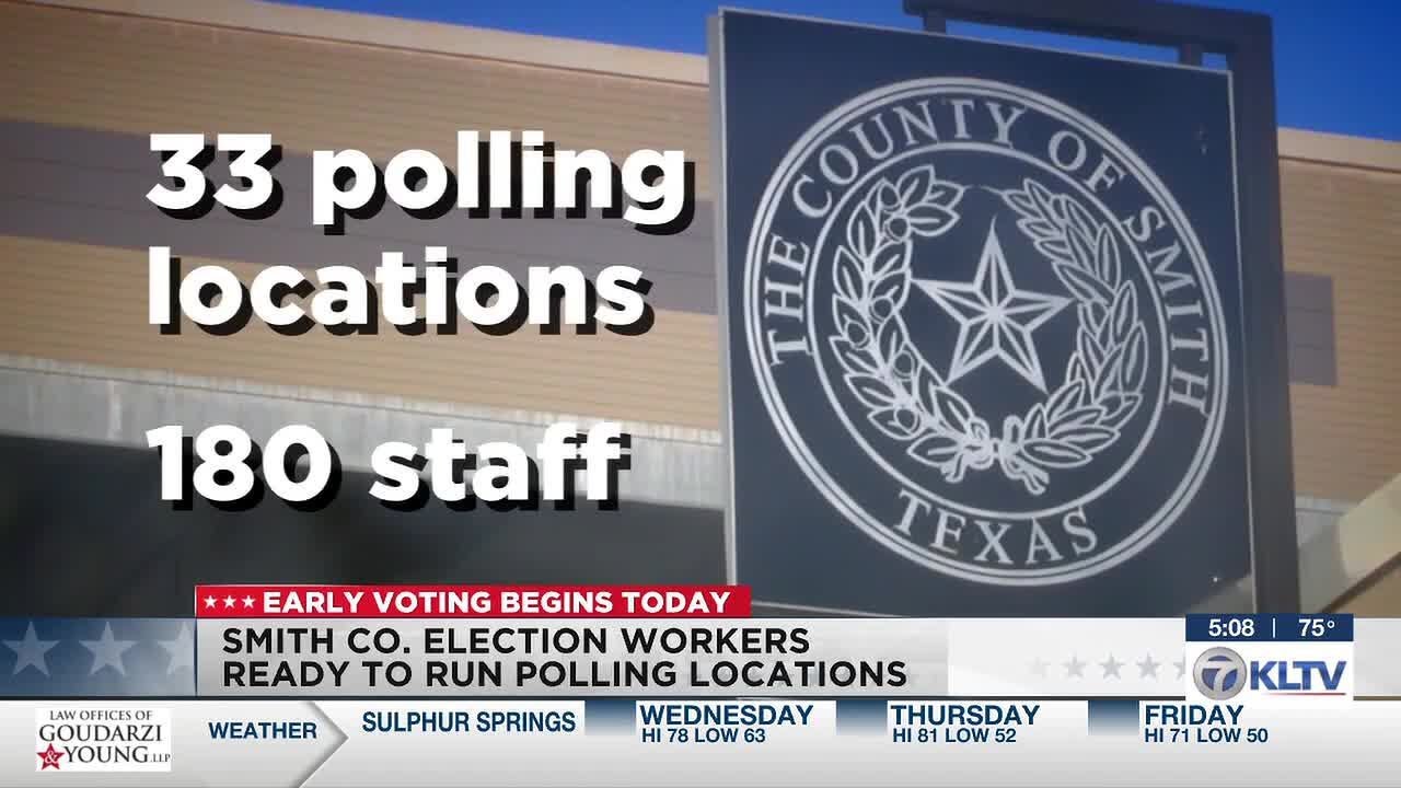 Smith County prepares for early voting ahead of primary elections