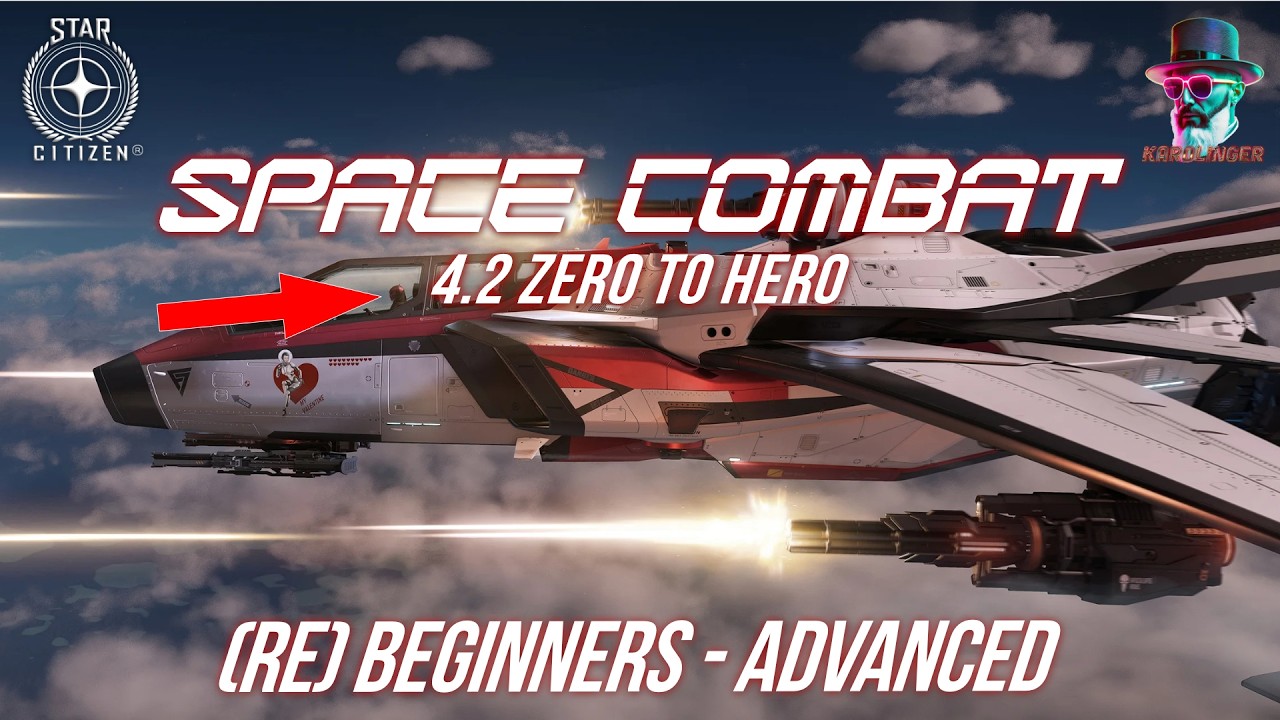 🚀 Star Citizen 4.2 КОСМИЧЕСКИЕ БОЙИ для НАЧИНАЮЩИХ: Совмещенные/разделенные бои и нацеливание (ру...