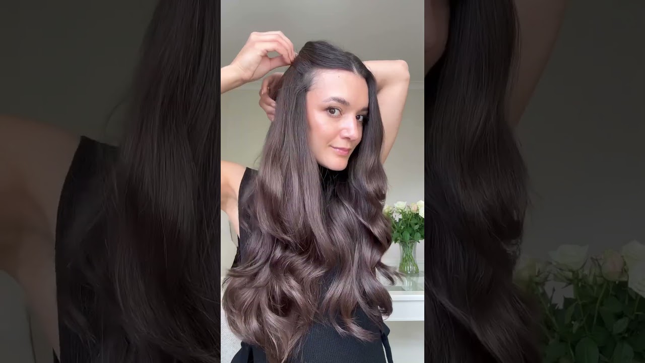 Love the look of your hair behind sunglasses? Try this French side comb hack! #hairstyle #hair