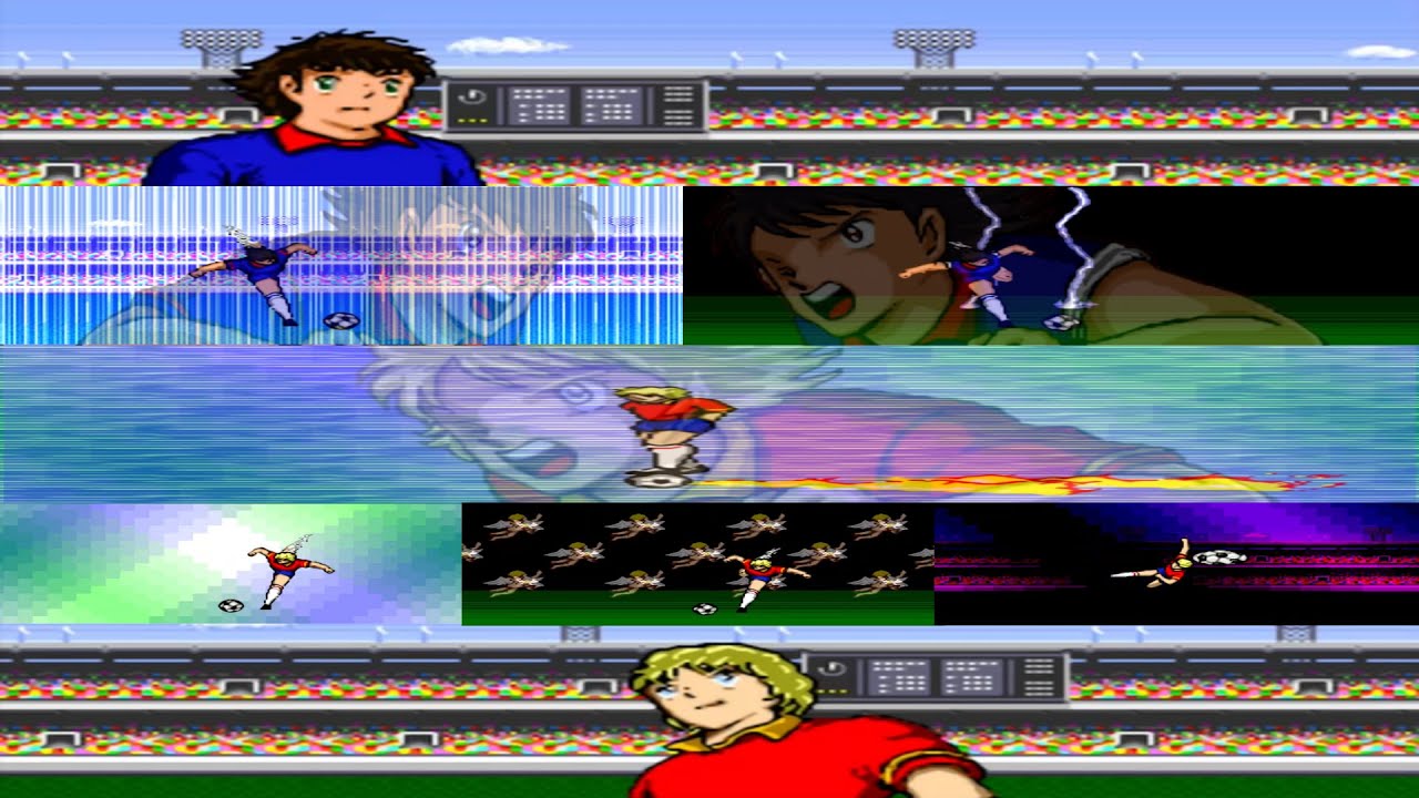 Japan vs Spain Captain Tsubasa 3 Olympic Hen (Rising Sun)