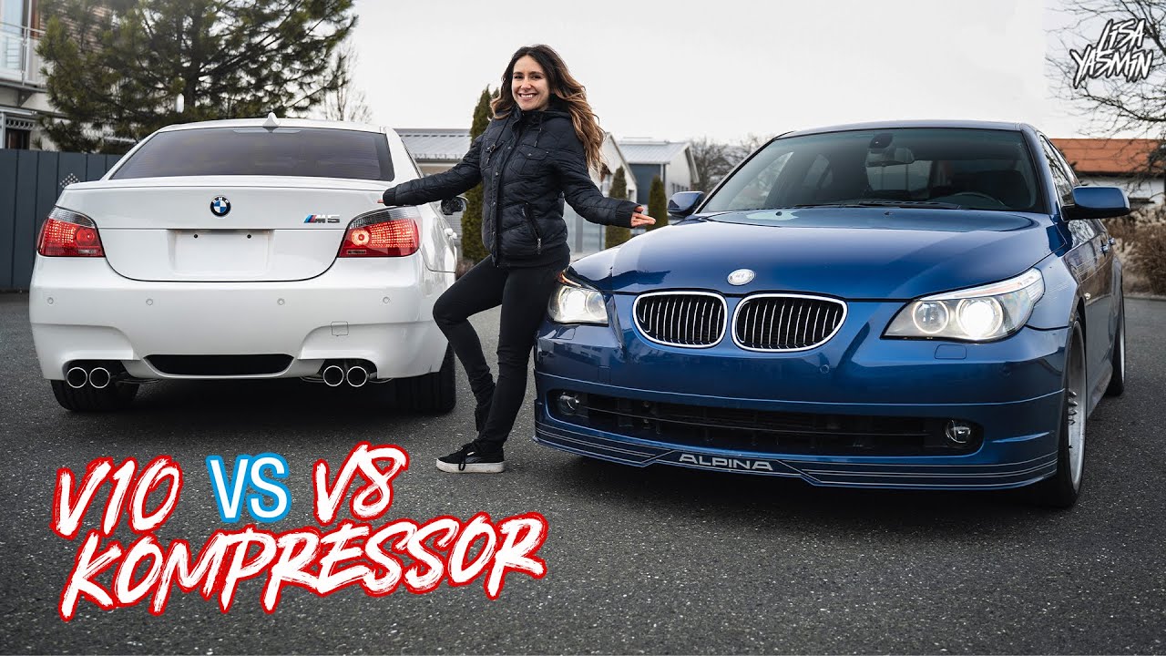BMW E60 M5 V10 und Alpina B5 E60 V8 Kompressor | Lisa Yasmin