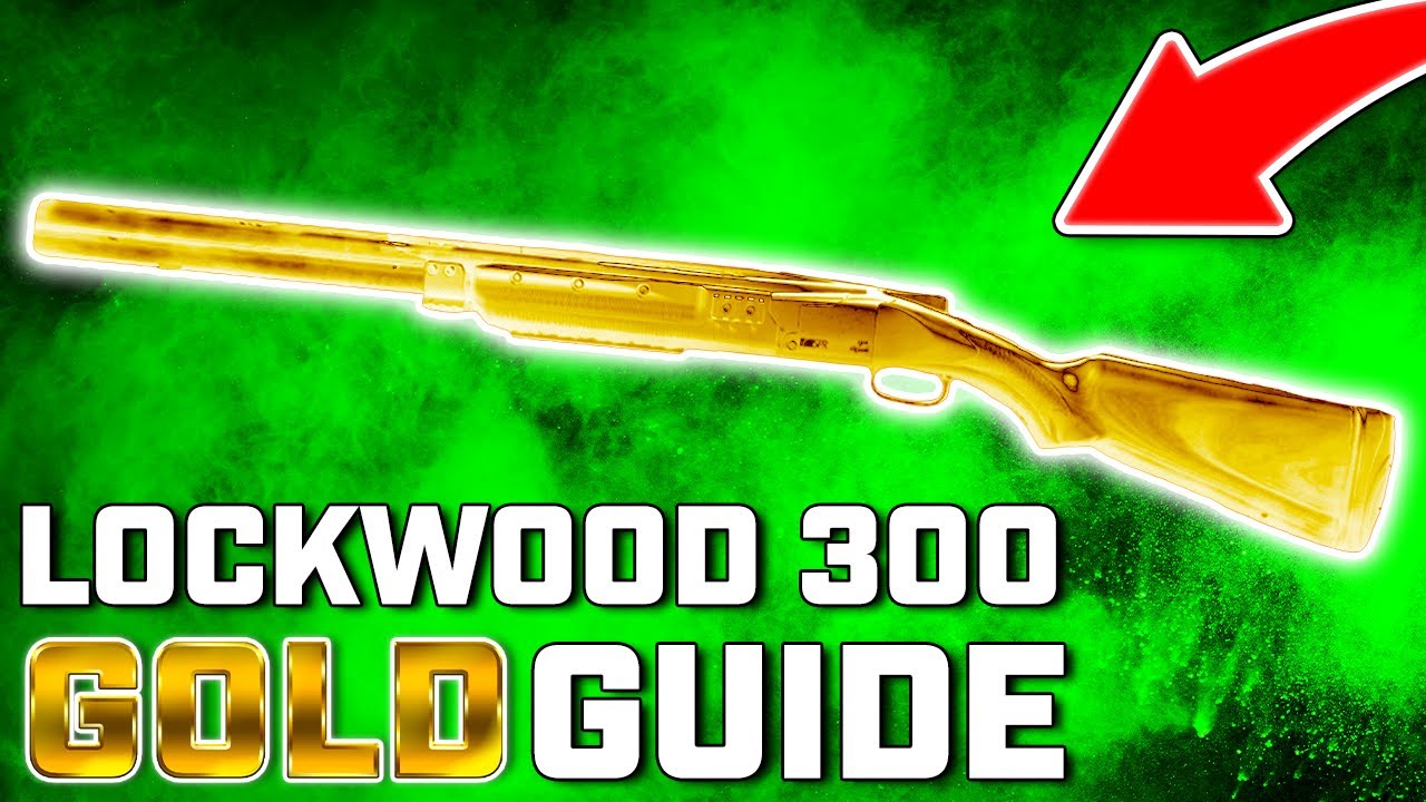 FASTEST WAY TO UNLOCK GOLD LOCKWOOD 300 IN MW2 | GOLD CAMO GUIDE