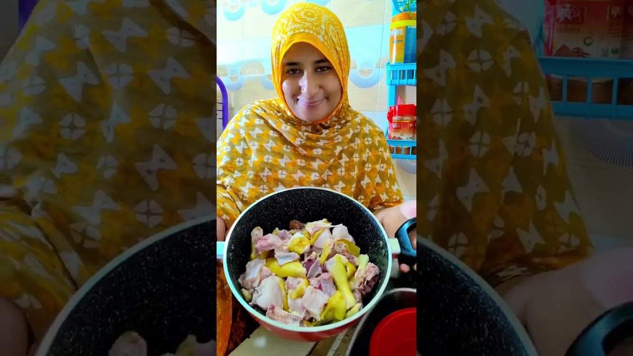 ৩ কেজি ওজনের মুরগী রান্না করে সবাইকে খাওয়ালাম