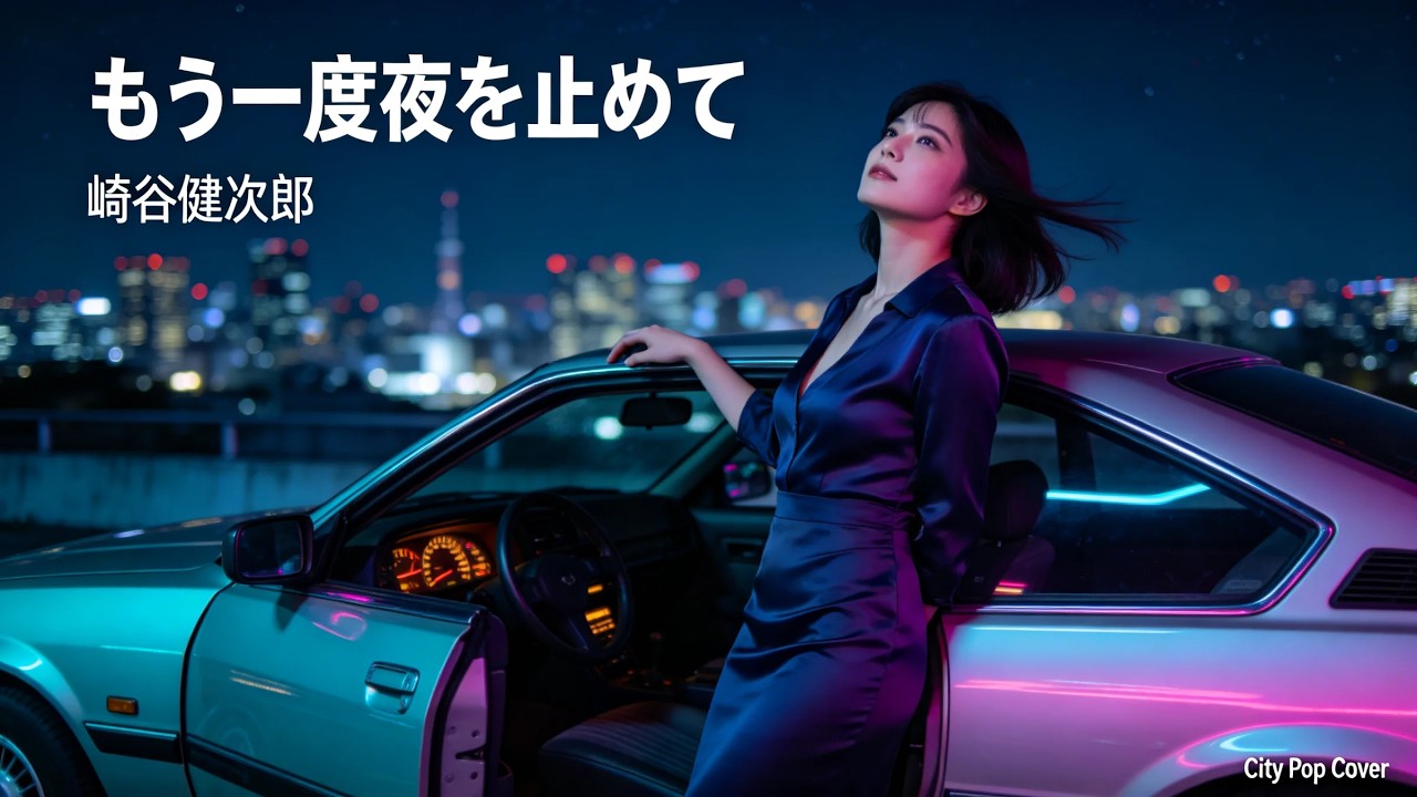 【もう一度夜を止めて】／崎谷健次郎（City Pop ver.）｜終わらないでほしい夜