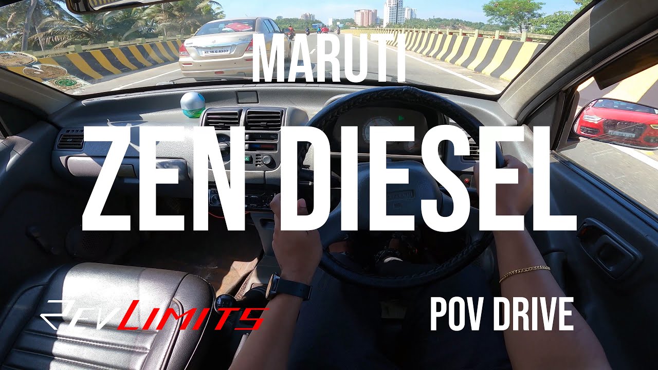 2005 MARUTI ZEN D DIESEL | (1.5L 58PS)  | POV TEST Drive #14 | RevLimits |