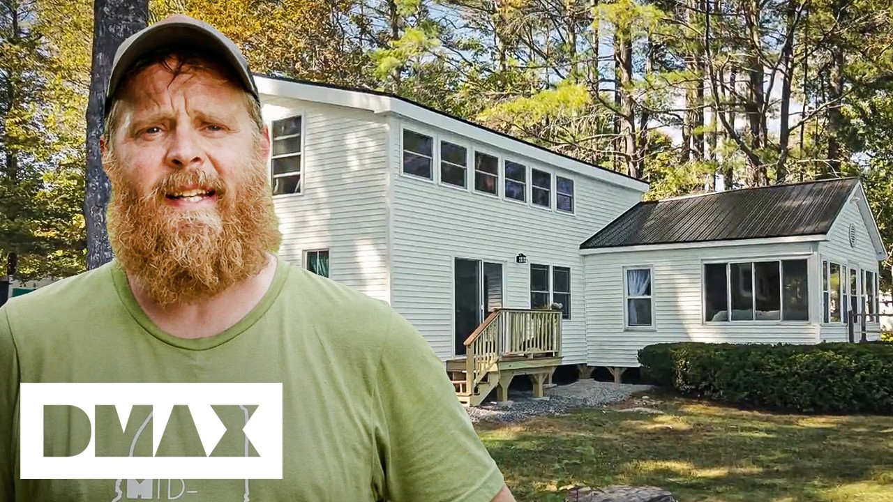 Turning A Damaged Cabin Into A Lakeside Dream Home | Maine Cabin Masters