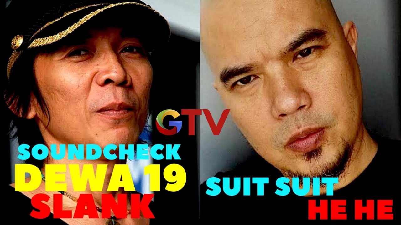 SOUND CHECK BERSEJARAH⁉️DEWA 19 X SLANK⁉️SUIT SUIT HE HE