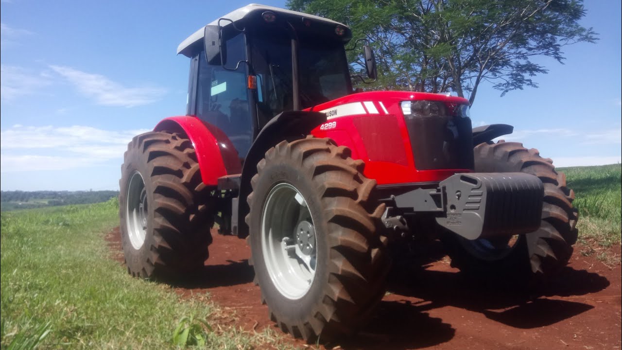 MF 4299 tração eletro-hidráulica 