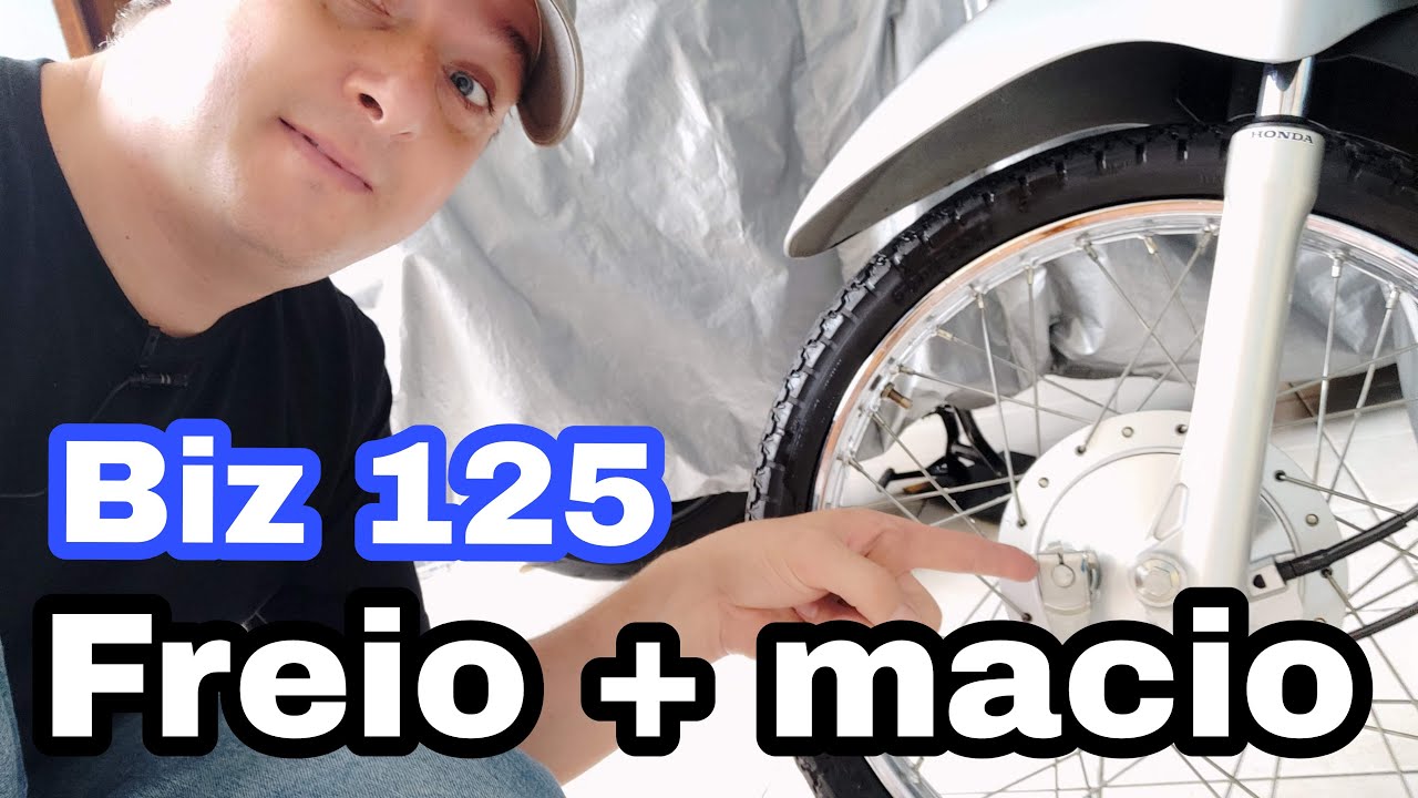 Revisão Freio Honda Biz 125- Deixe seu freio a lona super eficiente. Lona Biz 125