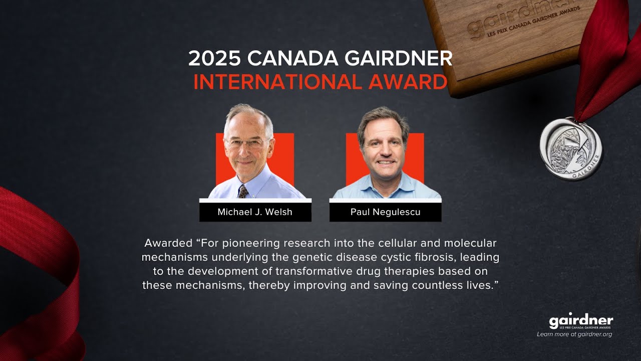 2025 Canada Gairdner International Award Laureates, Drs. Paul Negulescu and Michael J. Welsh