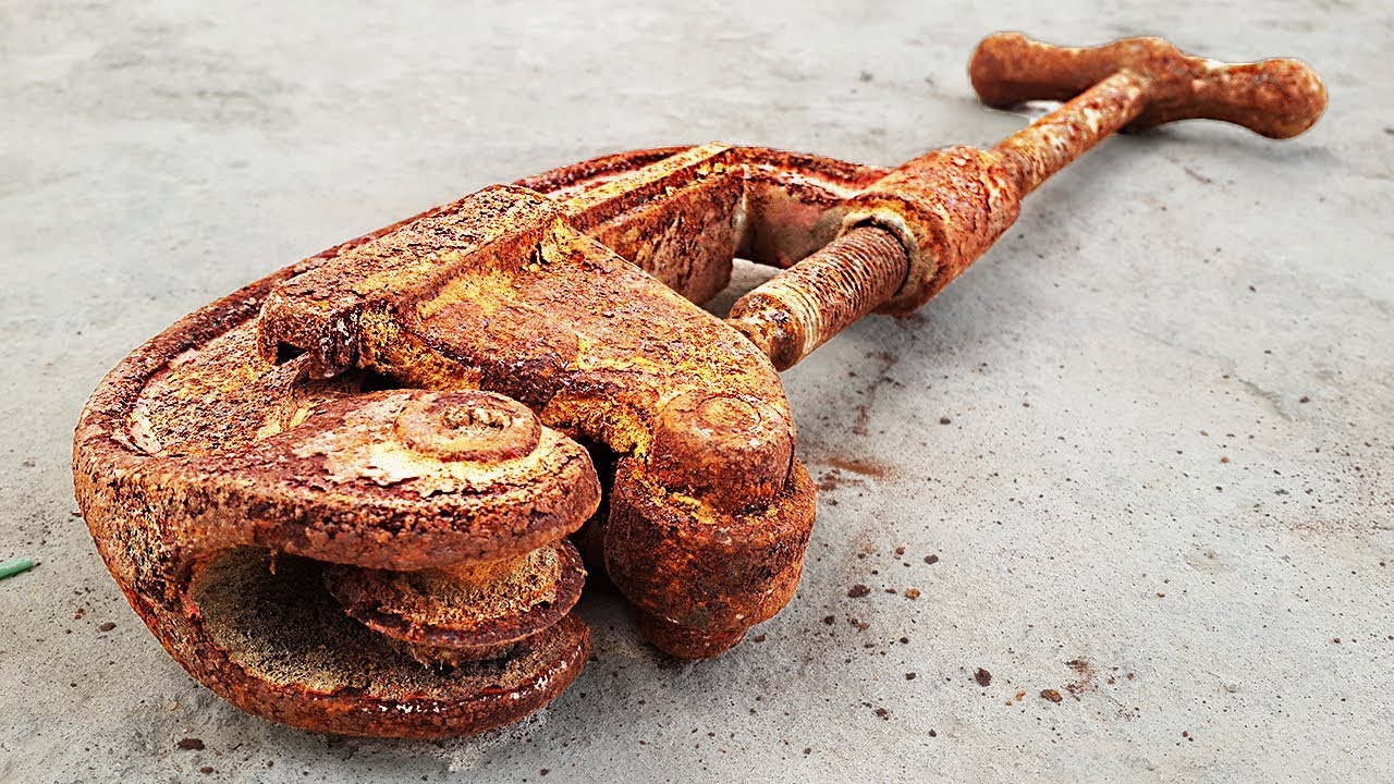 Rusty Vintage Pipe Cutter RESTORATION