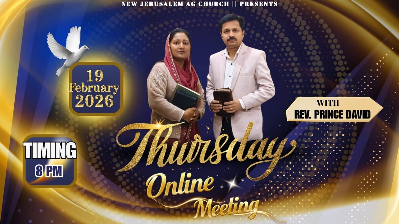 THURSDAY ONLINE MEETING (19-02-2026) || WITH REV. PRINCE DAVID JI #prince #live #yahowah #yeshu