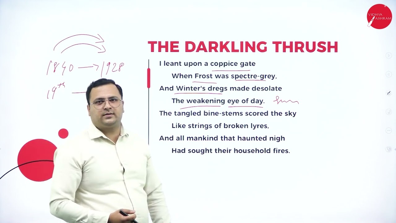 DAY 03 | ENGLISH | IV SEM | B.COM | NEP | THE DARKLING THRUSH  | L1