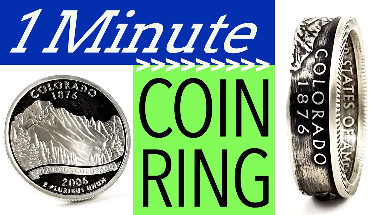 Making a Silver State Quarter Ring - FAST version!