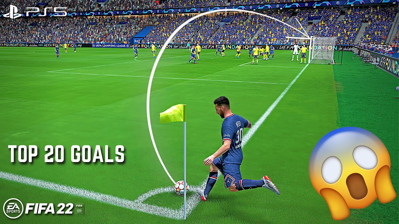 FIFA 22 — ТОП-20 ЦЕЛЕЙ #5 (MJ7 и Нури) | 4К