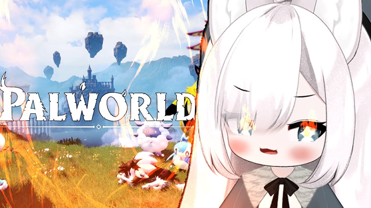 Frost's First Time playing Palworld | Vtuber
