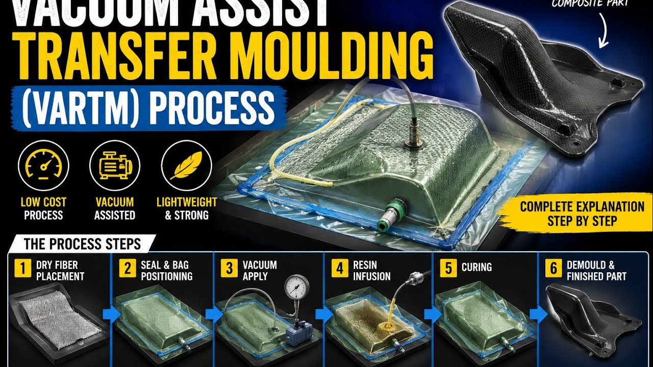 Vacuum Assisted Resin Transfer Molding (VARTM) setup at INDIAN INSTITUTE OF TECHNOLOGY GUWAHATI