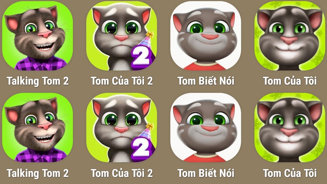 My Tom 2,My Tom,Talking Tom,Talking Tom 2:...