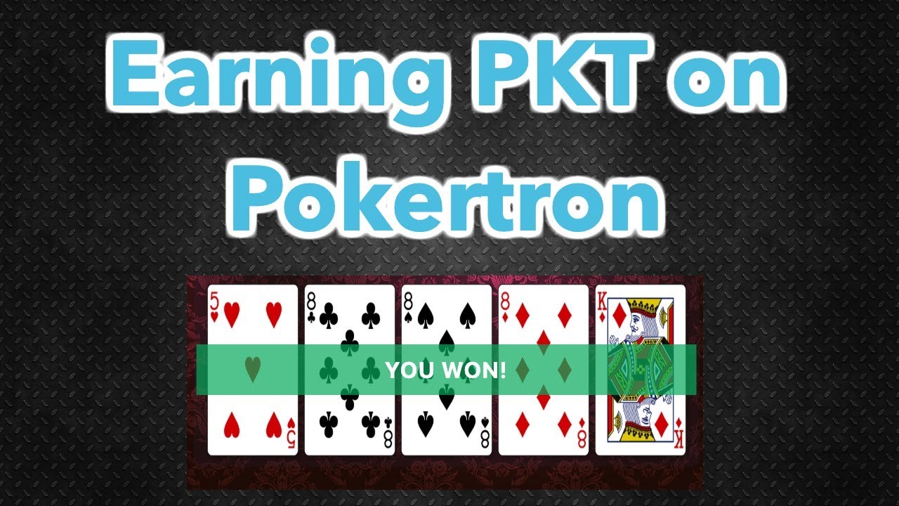 How to play Pokertron and earn PKT | Earning with Video Poker Tron dapp