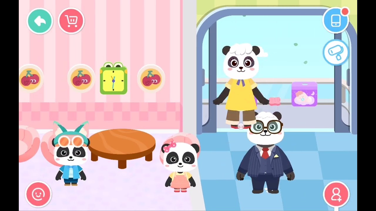 Kiki dan miu miu ke bandara untuk naik pesawat #anyangan #babybus #lucu