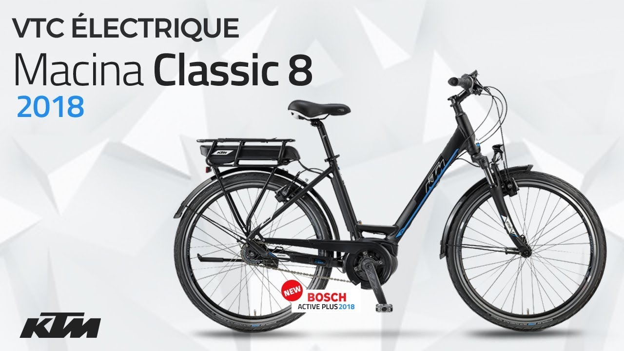VTC &Eacute;LECTRIQUE KTM MACINA CLASSIC