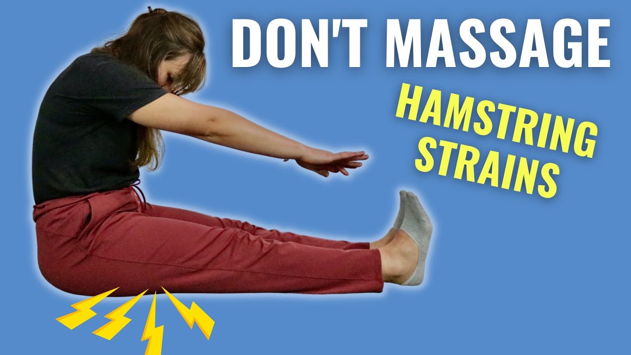 Hamstring Releases Doesn't Require Massage