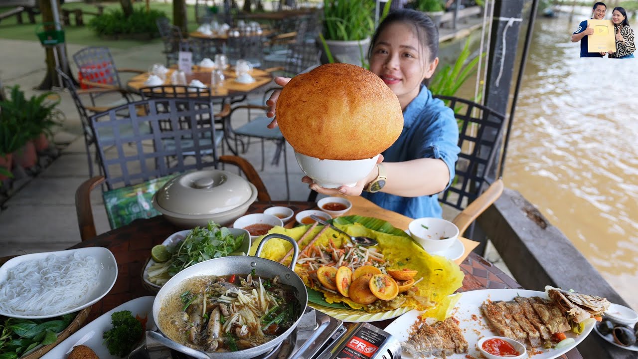 Chi gần 2 Triệu Ăn toàn Món Ngon dân dã Miền Tây ở Nhà hàng Lúa Nếp Cần Thơ