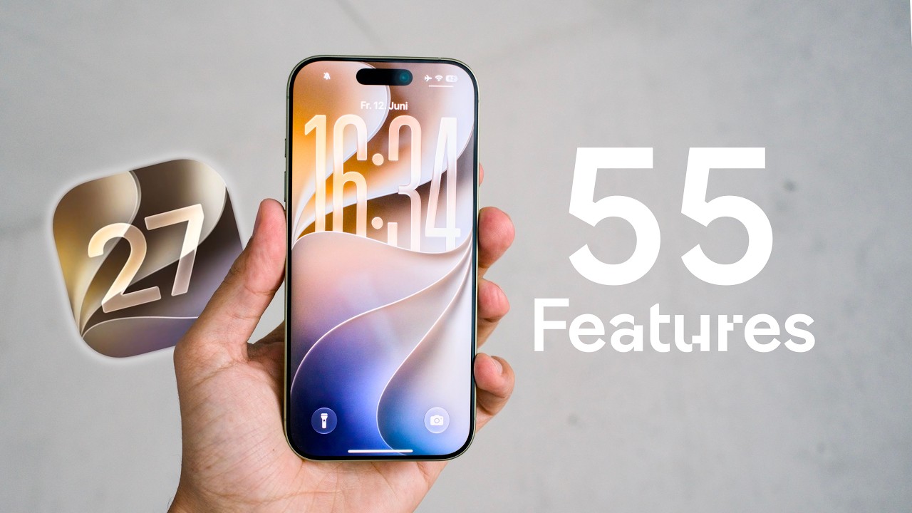 iOS 27 - 55 neue (& versteckte) Funktionen!