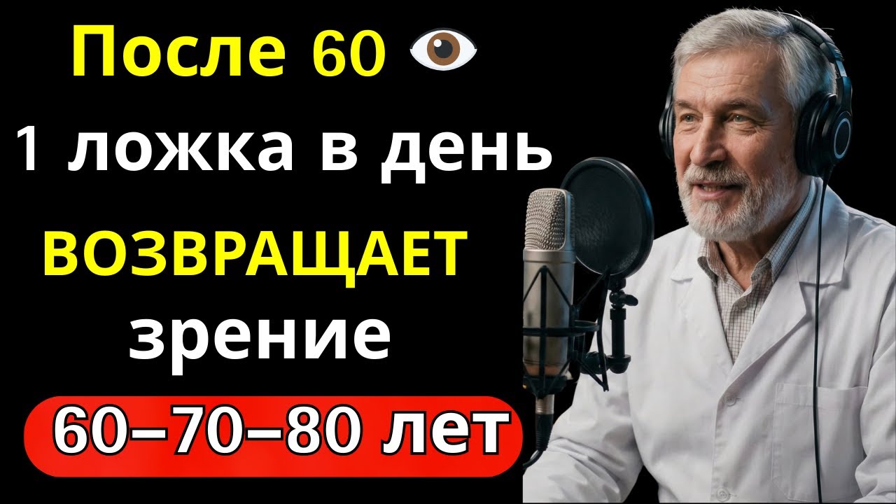 Зрение после 70 лет можно сохранить? Синдром голубой зоны и 3 уровня защиты сетчатки
