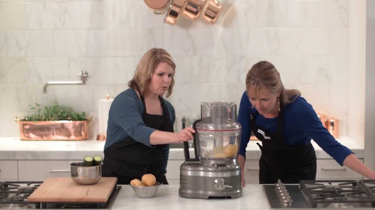 How to Use the KitchenAid Pro Line Dicing Food Processor | Williams-Sonoma