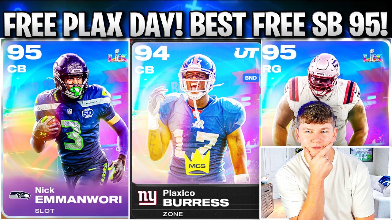 CLAIM YOUR FREE CB PLAXICO TODAY! BEST FREE 95 OVERALL SUPER BOWL CHAMPS TO PICK!