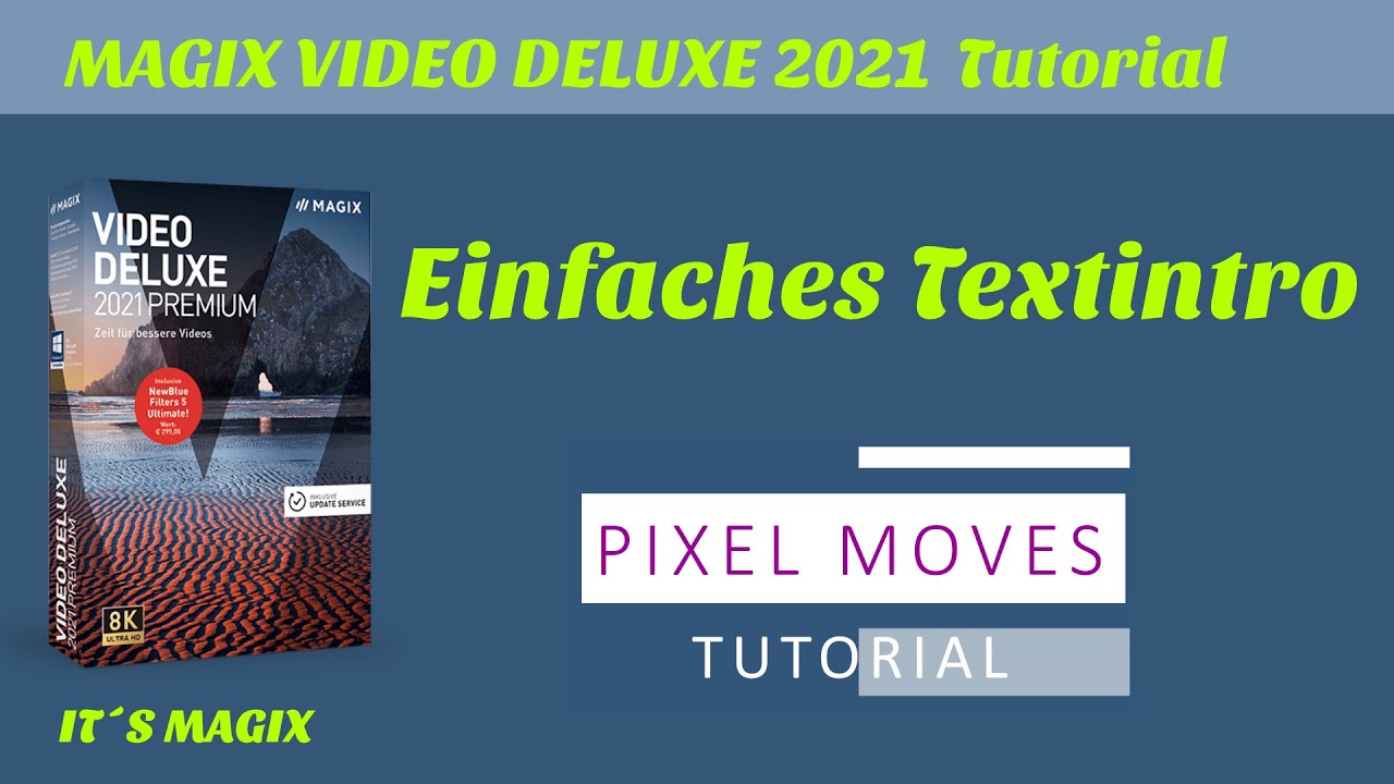 Animiertes einfaches Textintro