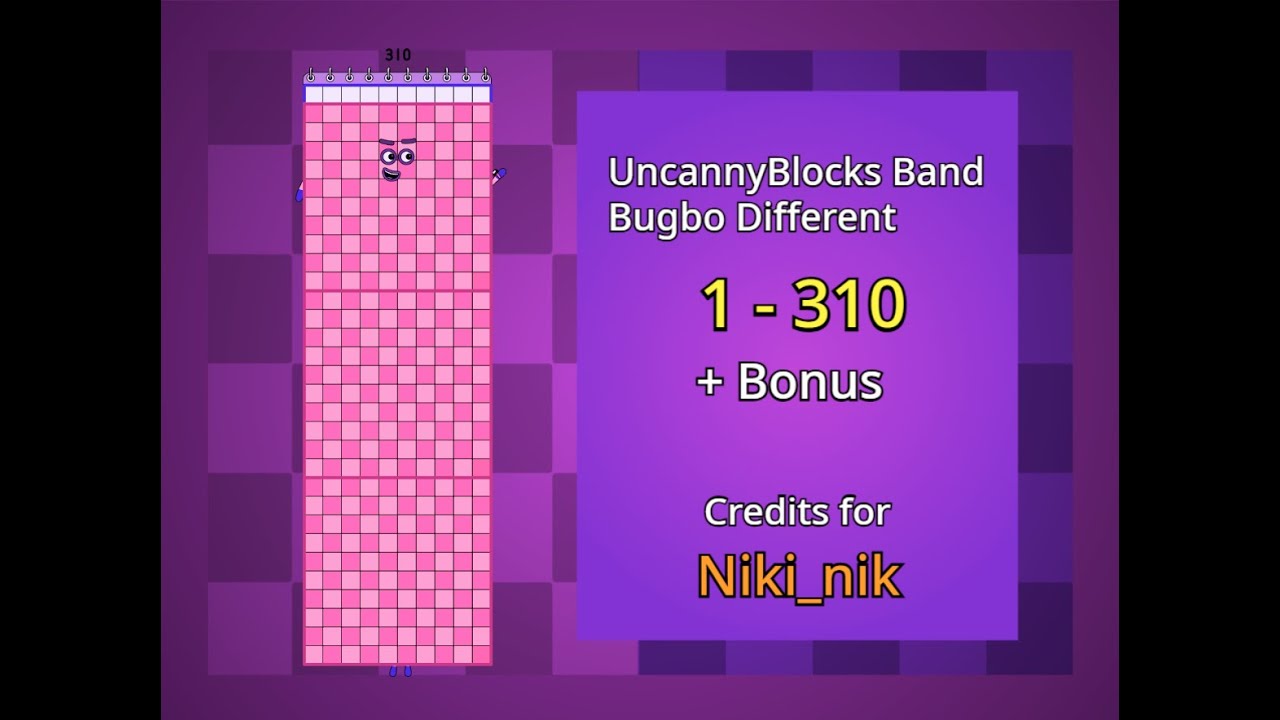 Uncannyblocks Band Bugbo Different 1 - 310