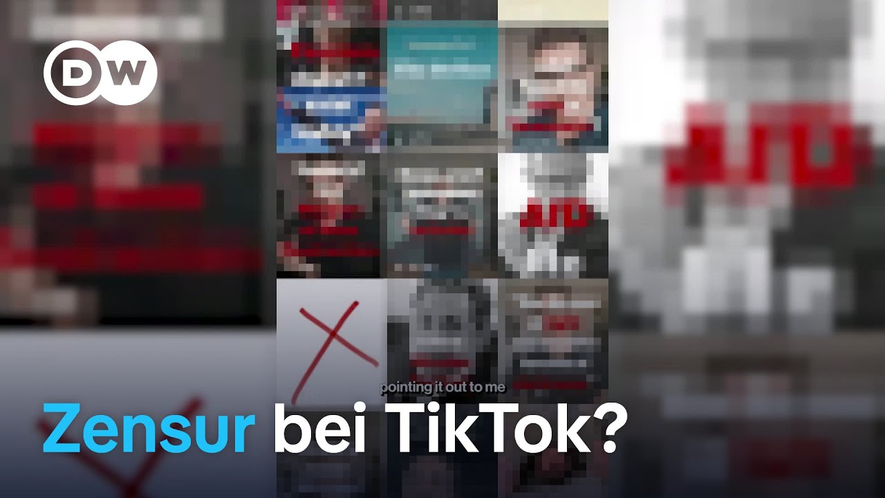 Nutzer alarmiert: Zensur bei TikTok unter neuem US-Eigentümer? | DW Nachrichten