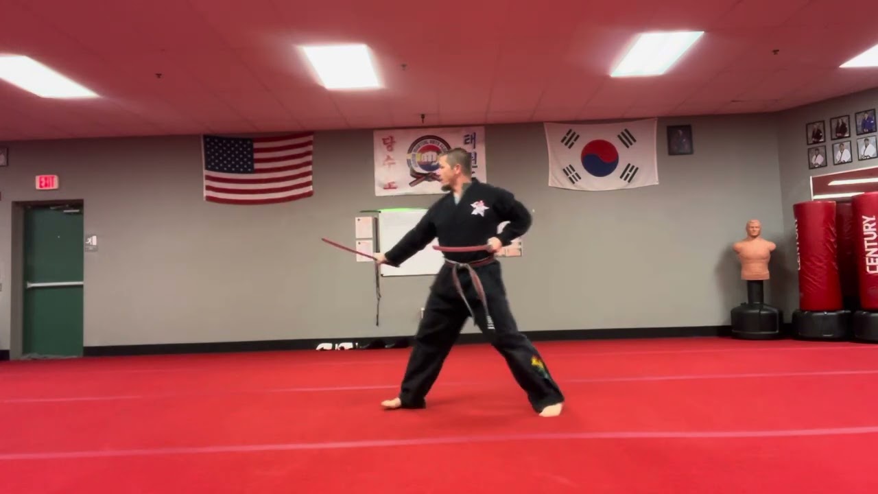 Double Sword Form - 3rd Degree Black Belt