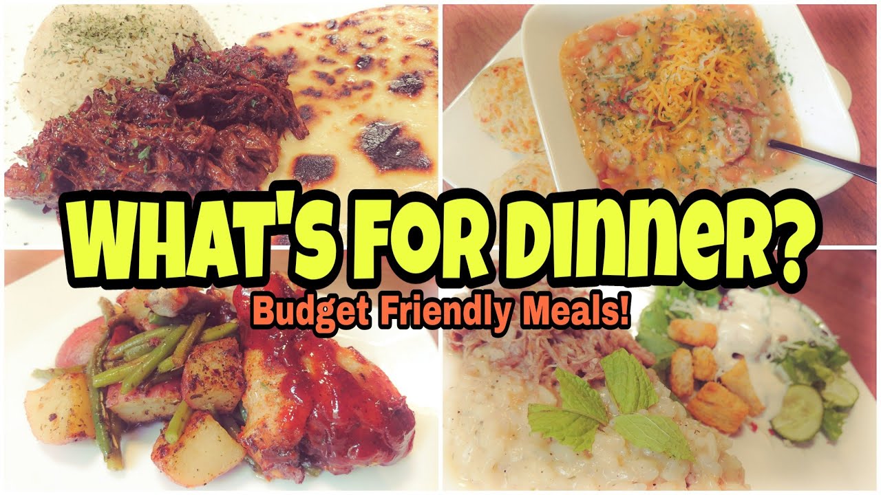 What's For Dinner? | Real Life Meal Ideas | Budget Friendly Recipes