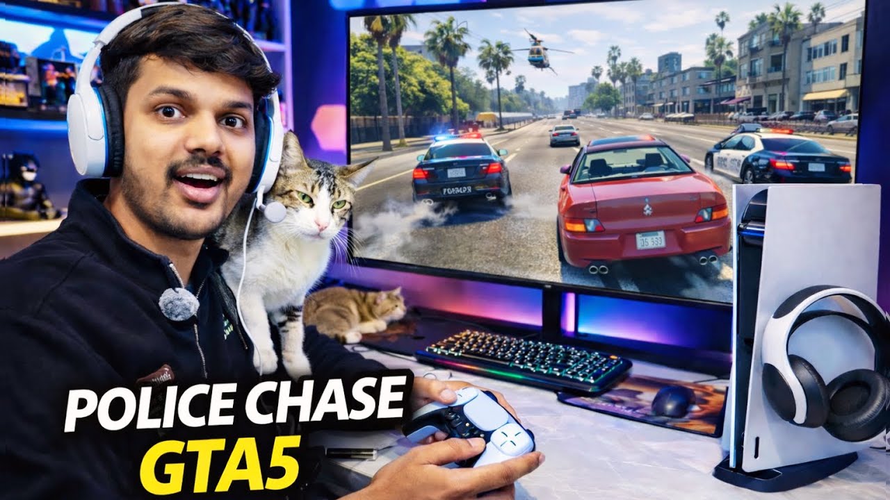INSANE Police Chase in GTA 5 🚓💥 | High Speed Escape Gameplay
