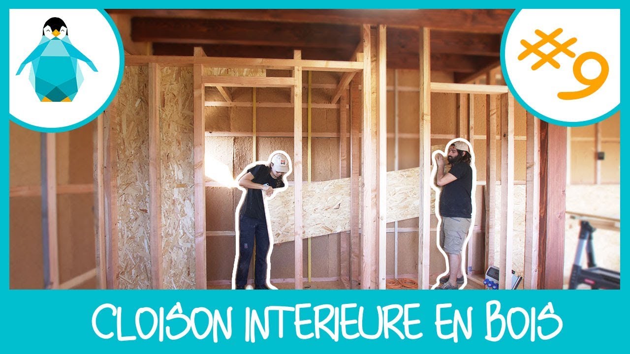 Cloison intérieure en ossature bois - LPMDP S2 #9
