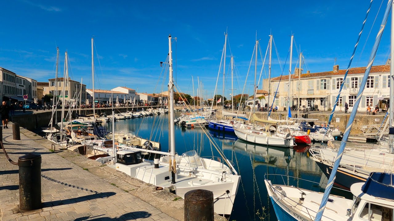 Tour de l'Île de Ré à Vélo en 4K